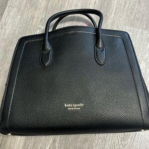 Kate Spade Purse Black Pebble Leather Crossbody